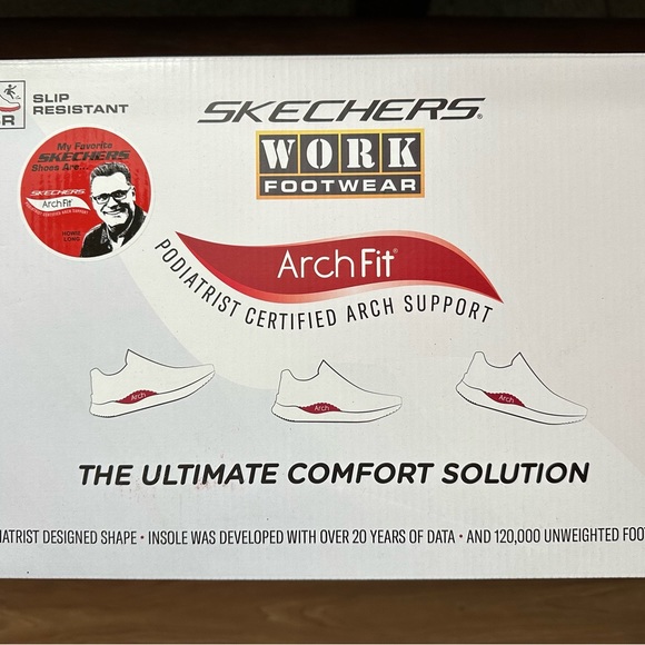 Skechers Work Arch Fit Men’s Shoes 9W - Picture 10 of 10